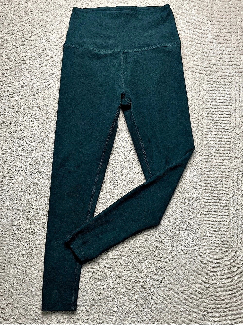 Beyond Yoga Spacedye Caught In The Midi High Waisted Legging Green Small